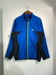 adidas アディダス フリース ジップアップ L A327