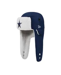 ニューエラ メンズ アクセサリー 帽子 New Era Mens Navy Dallas Cowboys Sherpa Trapper Hat Navy ネイビーのサムネイル