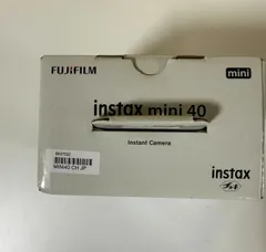 【新品未使用】チェキ　FUJIFILM instax mini40　インスタックスミニ40