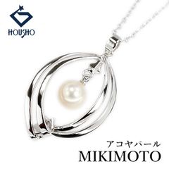 現行/極美品】ミキモトMIKIMOTOパールネックレスMoon Dew - メルカリ