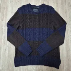 Calvin Klein カルバン・クライン ジーンズ ケーブル編み ニット M (95)