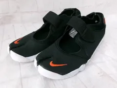 【中古】NIKE ﾅｲｷ AIR RIFT BR BLACK/RUSH ORANGE-WHITE ｴｱﾘﾌﾄ DN1338-001 ﾌﾞﾗｯｸ/ｵﾚﾝｼﾞ 25.0cm 991910114