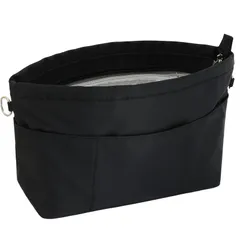 【人気商品】4色 bag bag in Organizer ファスナー付き トートバッグ用 仕切り 収納バッグ 小さめ 小さめ 軽量 軽量 防水 バックインバック メンズ レディース インナーバッグ 横 A5 ナイロン バッグインバッグ