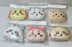 A2887・ちいかわ ぬいぐるみ パスケース 6点 セット