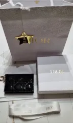 ディオール レディ フラップ カード ホルダー カナージュ カードウォレット