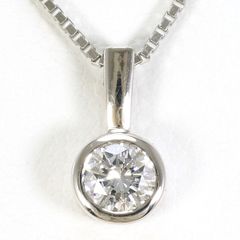 PT ダイヤモンド ネックレス 0.510カラット H SI-2 GOOD - メルカリ