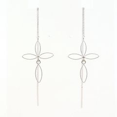 【美品】スタージュエリー　CROSSING STAR LONG PIERCED 美品】スタージュエリー CROSSING STAR LONG PIERCED - メルカリ