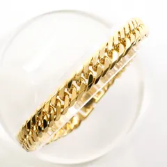 K18YG ブレスレット 総重量約19.3g 約17cm
