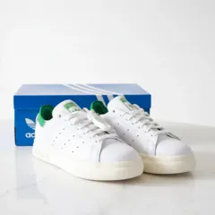 新商品 adidas アディダス 白 グリーン レディース スニーカー スタンスミス 245