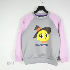 1324 blackyakkids ブラックヤクキッズ/女の子/裏起毛パーカー/130