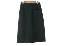 k05260129107　Anatelier　38　Navy　Mサイズ程度　スカート　ミディアム丈　通年