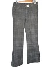 k05260122070　BURBERRY LONDON　38　黒×グレー　Mサイズ程度　パンツ　その他パンツ　通年