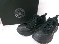 【中古】【箱付き】 CONVERSE ｺﾝﾊﾞｰｽ  ALL STAR 100 TREKWAVE MN OX ﾄﾗｯｸｳｪｰﾌﾞ 1SD11 ﾌﾞﾗｯｸ 25.0cm 991908597