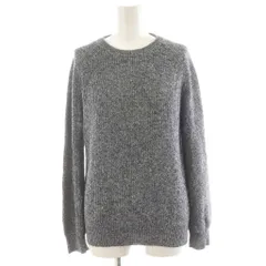 セオリーリュクス theory luxe NINO LIZ ニット セーター 長袖 麻 リネン 38 グレー 8101716 /AN45