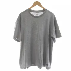 ヒューマンメイド HUMAN MADE Tシャツ カットソー 半袖 ロゴ グレー /RR