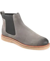 トーマスアンドバイン メンズ シューズ ブーツ・レインブーツ チェルシーブーツ チェルシー Thomas Vine Mens Cedric Plain Toe Chelsea Boot Gray グレー