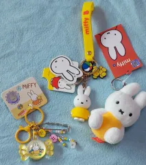 ミッフィーフィギュアキーリング & ぬいぐるみ キーリング ぬい