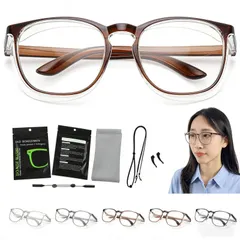 花粉症メガネ 曇らない 花粉メガネ 両面曇り止め ブルーライトカット 花粉防止メガネ レディース メンズ 花粉対策 飛沫防止メガネ 花粉症用 めがね 保護 防塵 メガネ