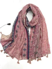 アクセサリー レディース スカーフ 1枚 シンプルプリントスカーフ、軽量で通気性のあるタッセルショール、エレガントでファッショナブルな女性用デザイン、春夏に活躍するシルクスカーフ、アウトドアの日よけ、ドレス用ヘッド