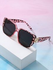 飾品 女士 眼飾 復古風方形框 塑膠太陽眼鏡 女士、時尚裝飾 戶外、海灘度假、切割眼鏡 太陽眼鏡 海灘飾品