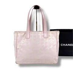 シャネル　CHANEL ニュートラベルライン　トートバッグ　ピンク　ナイロンキャンバス　ココマーク