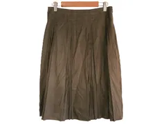 k03260226001　BALLSEY　38　Brown　　スカート　ミディアム丈　秋冬