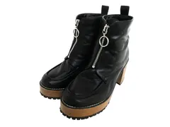 k03260219101　GRL　24.5㎝　Black　　シューズ　ブーツ ショート/ミディアム　秋冬