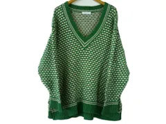 k03260219082　SIMPLICITE　サイズ表記無し　Green　　トップス　ニットorセーター　秋冬