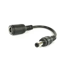 【在庫処分】変換 ケーブル メス(7.4/5.0mm) DCプラグ → オス(5.5/2.5mm) HP/DellなどのACアダプター用 メス-オス 電源流用 アダプター変換ケーブル 変換 アダプター コネクター DC電源ドングル/変換コネクター