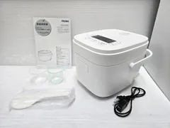 【中古品】 ハイアール Haier マイコン方式 炊飯器 炊飯ジャー 3合炊き KS-RC24M05 2024年製 ホワイト ○YR-19909○のサムネイル