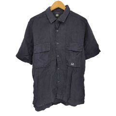 シーピーカンパニー C.P.COMPANY リネンショートスリーブシャツ メンズ JPN:M