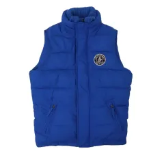 アバクロンビー ブルー ダウン ベスト