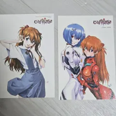 エヴァンゲリオン アスカ レイ 旧バージョン 漫画 ポストカード カード