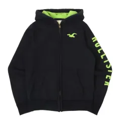 ホリスター ロゴ スウェット フーディ ジップアップ