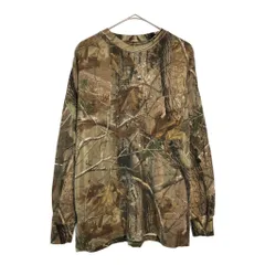 Wrangler ラングラー リアルツリーカモ 長袖Ｔシャツ 迷彩(メンズ L)中古 古着 X6212のサムネイル