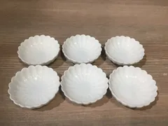 62  たち吉　白菊　小皿　醤油皿　6客セット　送料無料