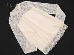 earth music&ecology アースミュージック＆エコロジー 総レース カットソー sizeM/アイボリー ■◇ レディース