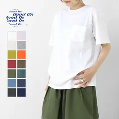 グッドオン Good On ショートスリーブポケットTシャツ GOST0903 日本製 半袖 無地 レディースのサムネイル