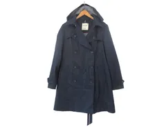 k05260227115　TOMMY HILIGER　Lサイズ　Navy　　アウター　コートロング丈　通年