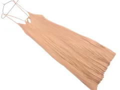 SM2 サマンサモスモス プリーツ キャミソール ワンピース sizeF/茶 ■◇ レディース