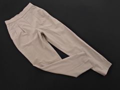 GLOBAL WORK グローバルワーク タック テーパード パンツ sizeXS/グレージュ ■◇ レディース