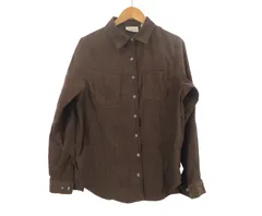 k05260227057　STRETCH WHITE STAG　Sサイズ　ブラウン系　　トップス　長袖シャツ　秋冬