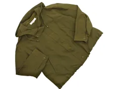 NATURAL BEAUTY BASIC ナチュラルビューティーベーシック フード ジャケット sizeM/カーキ ■◇ レディースのサムネイル