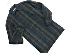 Uniqlo U ユニクロ ユー ルメール チェック シャツ sizeS/緑 ■◇ メンズ