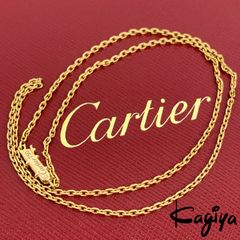 Cartier】コンビカラー チェーンネックレス 18K YG WG 保証書有 - メルカリ