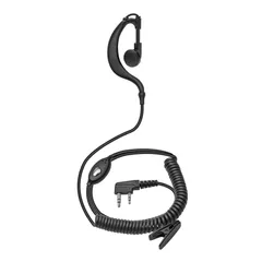 【特価セール】対応イヤホン トランシーバーイヤホンマイク 無線機用 3.5m/ 2.5mm 2 ピン 耳掛け型 イヤホン 片耳 無線機用 レシーバー用 インカム タイピン型イヤホンマイク 1条