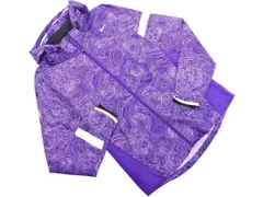 NIKE ナイキ ランニングウェア 総柄 フーデッド ジャケット sizeS/紫 ■◇ メンズ