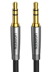 【数量限定】UGREEN 3.5mm オーディオケーブル オスオス 高耐久ナイロン auxケーブル 3.5mmステレオミニプラグ ヘッドホンケーブル ナイロン編み オスオス オーディオケーブル 高耐久性 ヘッドホン/スピーカー/音響/車/iPhone/iPad