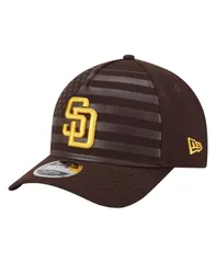 ニューエラ メンズ アクセサリー 帽子 New Era Mens Brown San Diego Padres American Flag 9FORTY MCrown AFrame Adjustable Hat Brown ブラウン
