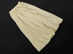 N. エヌ ナチュラルビューティーベーシック ギャザー ロング スカート sizeS/クリーム ■◇ レディース